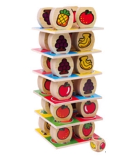 Imagine Turnul de fructe - joc de echilibru si atentie