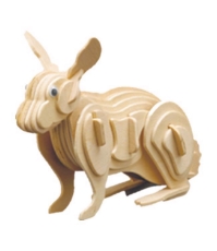 Imagine Puzzle 3D Animale de Ferma - Iepure