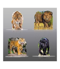 Imagine Puzzle 4S (Ravensburger) Animale salbatice