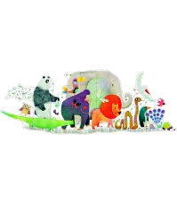 Imagine Puzzle gigant Parada animalelor