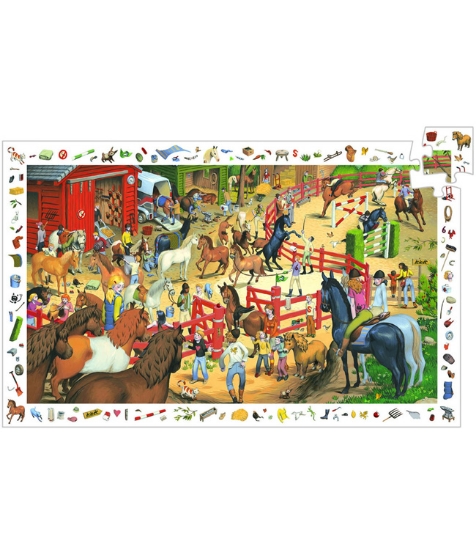 Imagine Puzzle observatie Cai