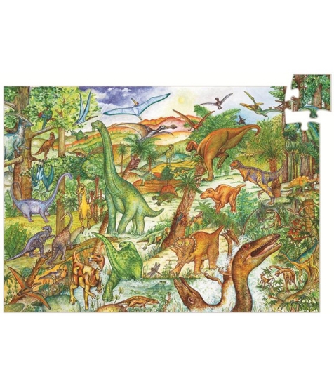 Imagine Puzzle observatie Dinozauri