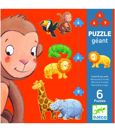 Imagine Puzzle gigant animale salbatice