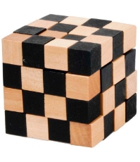 Imagine Joc logic IQ din lemn Anaconda - Fridolin