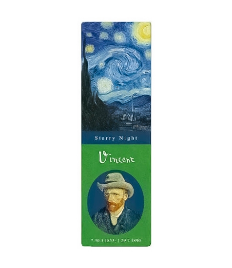 Imagine Semn de carte, Van Gogh-Starry night