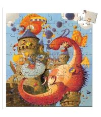 Imagine Puzzle Cavalerul si Dragonul