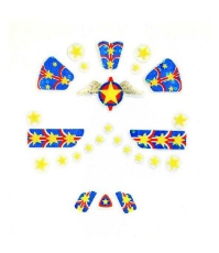 Imagine Stickere pentru fata, super erou