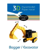Imagine Excavator, macheta 3D