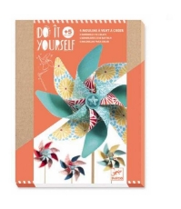 Imagine Set DIY, moristi de vant, modele cu flori