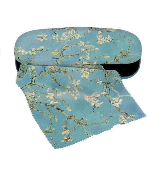 Imagine Etui cu textil si protectie ochelari, van Gogh Ramuri inflorite