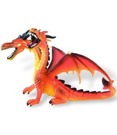Imagine Dragon orange cu 2 capete