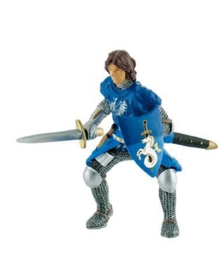 Imagine Cavaler cu sabie albastru