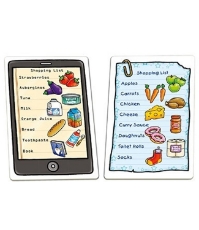 Imagine Joc educativ in limba engleza Lista de cumparaturi SHOPPING LIST