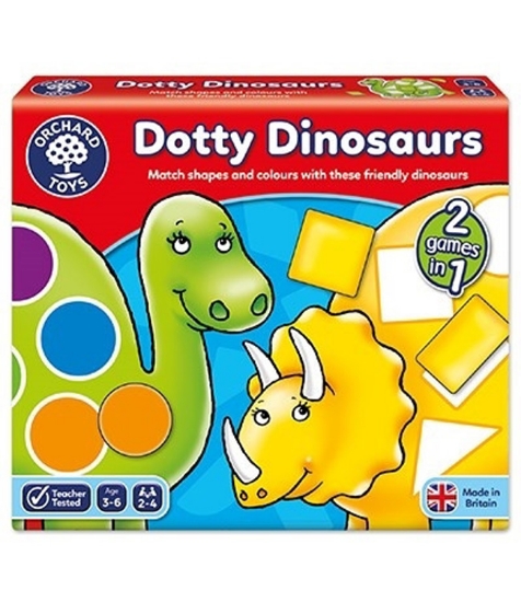 Imagine Joc educativ Dinozaurii cu pete DOTTY DINOSAURS