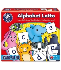 Imagine Joc educativ loto in limba engleza Alfabetul ALPHABET LOTTO