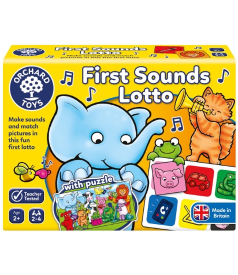 Imagine Joc educativ loto Primele sunete FIRST SOUNDS LOTTO