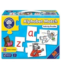 Imagine Joc educativ - puzzle in limba engleza Invata alfabetul prin asociere ALPHABET MATCH