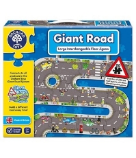 Imagine Puzzle gigant de podea traseu masini (20 piese) GIANT ROAD JIGSAW