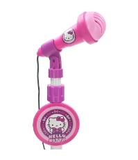 Imagine Set chitara si microfon Hello Kitty