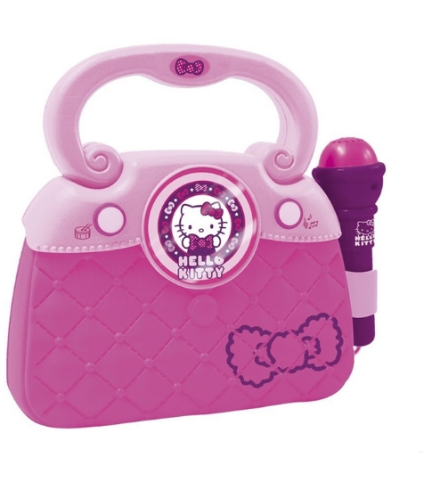 Imagine Geanta cu microfon si amplificator Hello Kitty NEW