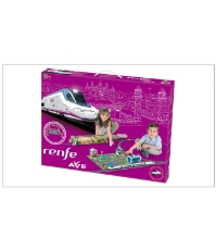 Imagine Trenulet electric High Speed RENFE cu statie, tunel si oras