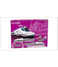 Imagine Trenulet electric High Speed RENFE cu statie, tunel si oras