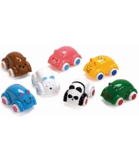 Imagine Set 4 Masinute Animale - Cute Cars