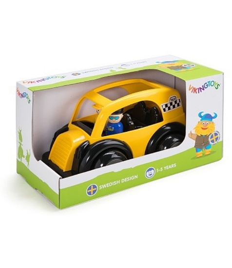 Imagine Masina Taxi cu 2 figurine - Jumbo