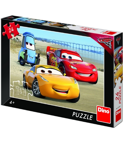 Imagine Puzzle - Cars 3 la mare (24 piese)