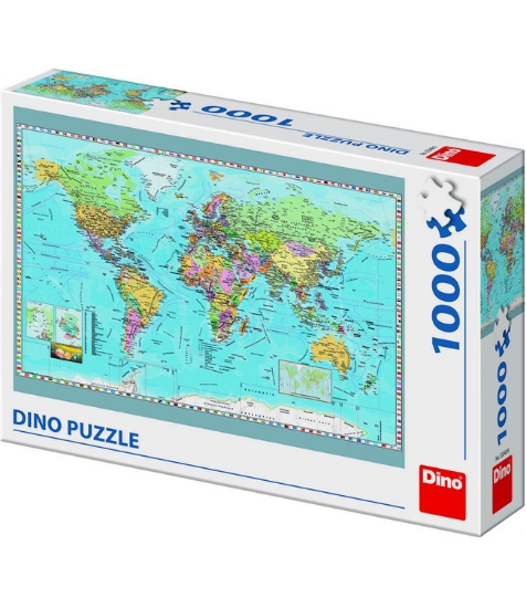 Imagine Puzzle - Harta politica a lumii (1000 piese)