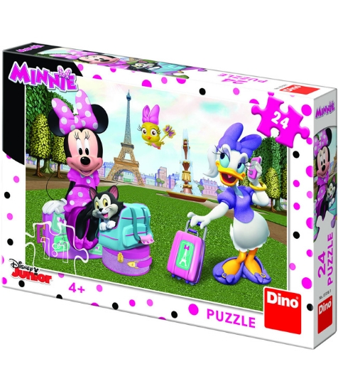 Imagine Puzzle - Minnie si Daisy (24 piese)