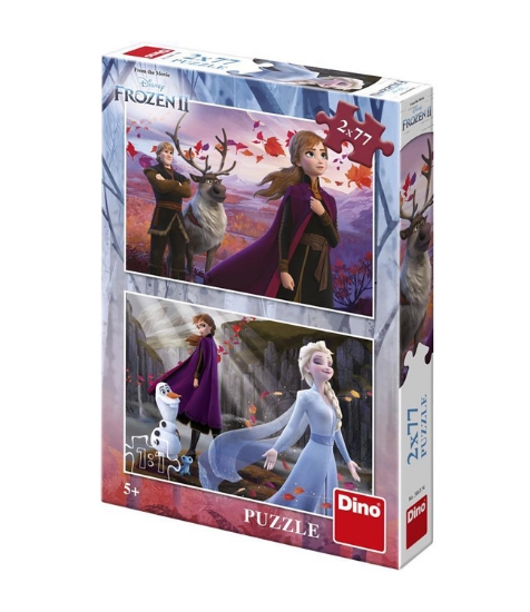 Imagine Puzzle 2 in 1 - Frozen II (77 piese)