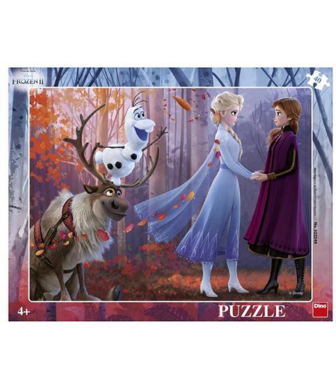 Imagine Puzzle cu rama - Frozen II (40 piese)