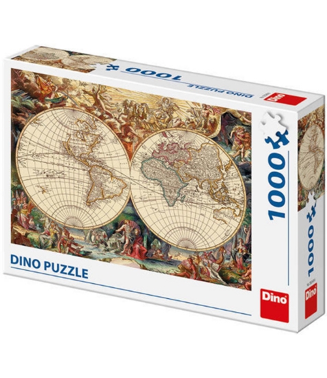 Imagine Puzzle - Harta istorica (1000 piese)