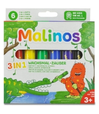 Imagine Set creioane retractabile - 6 culori