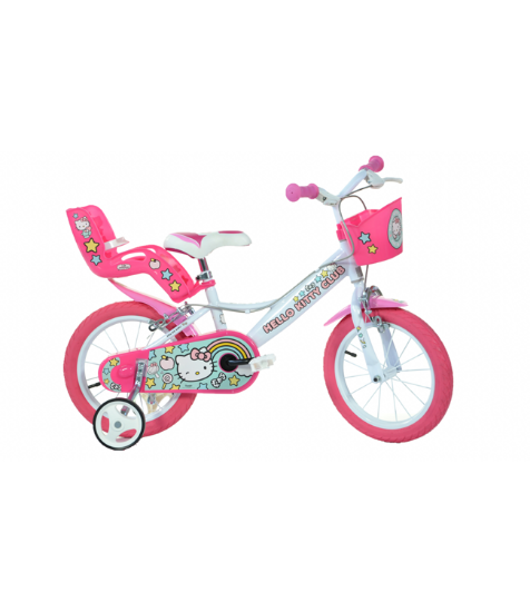 Imagine Bicicleta copii 14'' Hello Kitty