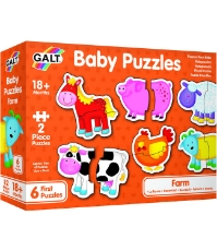Imagine Baby Puzzle: Ferma (2 piese)