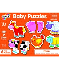 Imagine Baby Puzzle: Ferma (2 piese)