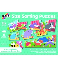 Imagine Set 6 puzzle - Animalute jucause (3 piese)