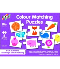 Imagine Set de 6 puzzle-uri - Lumea culorilor