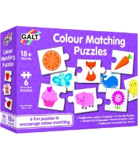Imagine Set de 6 puzzle-uri - Lumea culorilor