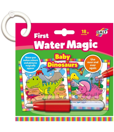 Imagine Prima mea carticica Water Magic - Micutii dinozauri