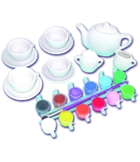 Imagine Set ceramica: Picteaza un set de ceai