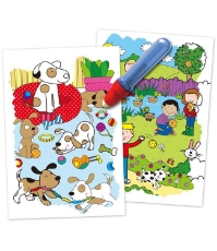 Imagine Water Magic: Carte de colorat Animale de companie