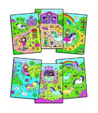 Imagine Water Magic: Carte de colorat Unicorni