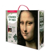 Imagine Puzzle Mona Lisa (300 piese+carte)
