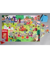 Imagine Puzzle cu surprize - Chatty Choo (100 piese)