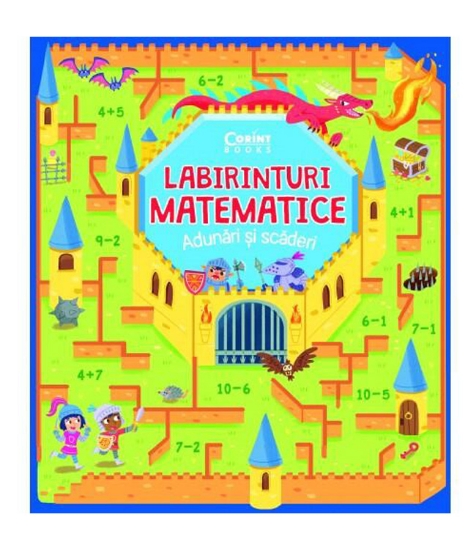 Imagine Labirinturi matematice - Adunari si scaderi