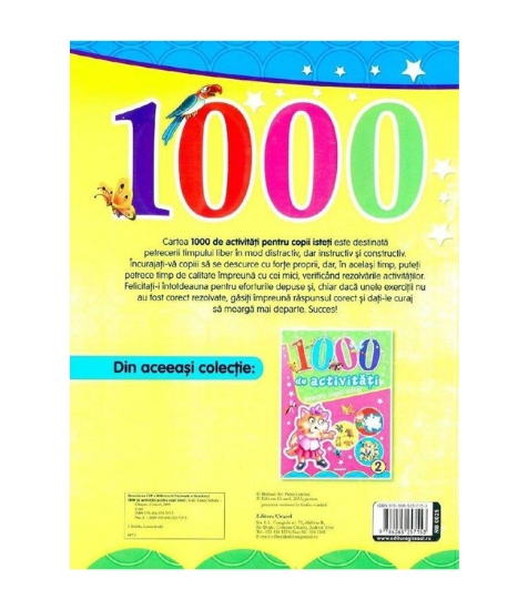 Imagine 1000 de activitati pentru copii isteti 1