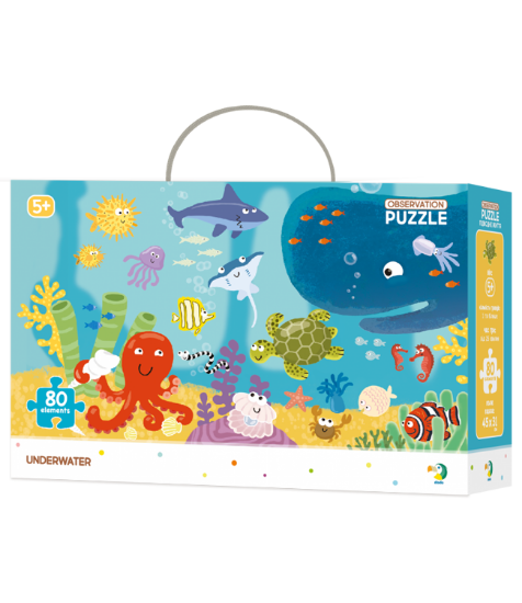 Imagine Puzzle - Animalute marine (80 piese)